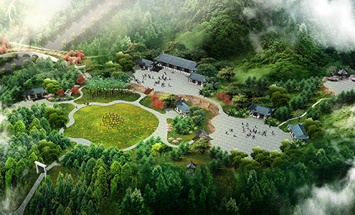 黃梅馬尾山森林公園景觀規劃方案