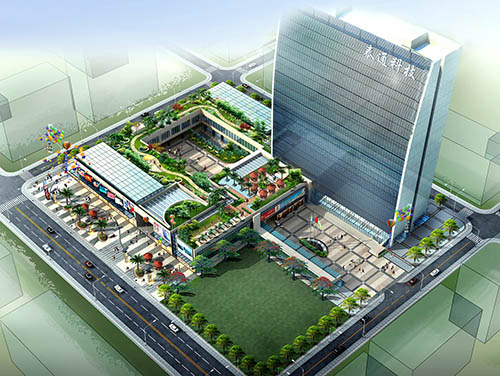 泰通科技中心景觀設計